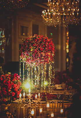 圆桌婚礼布置275