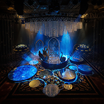 《黑天鹅》——用优雅黑打破传统婚礼宴会设计