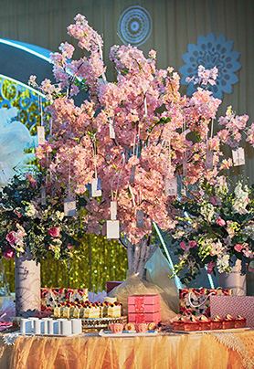 圆桌婚礼布置283