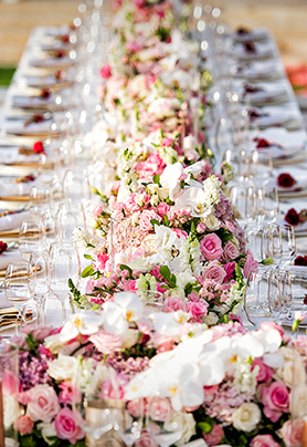 长桌婚礼布置156