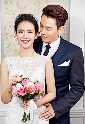 葛澜婚纱明星大片合集