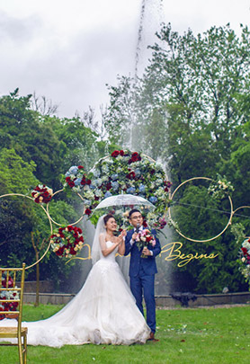 雨中婚礼