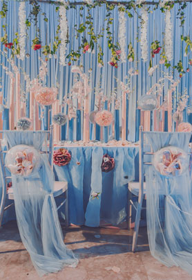 长桌婚礼布置163