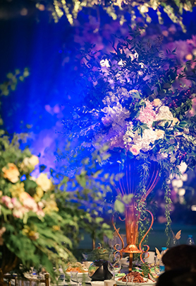 圆桌婚礼布置313