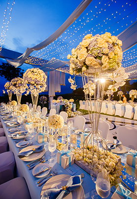 长桌婚礼布置178