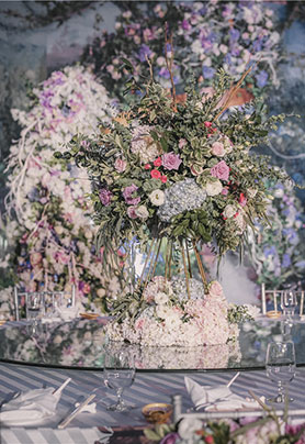 圆桌婚礼布置323