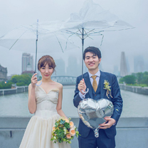 当婚礼遇到雨天婚礼,莫慌看这里!