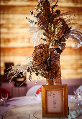 圆桌婚礼布置328