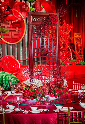 圆桌婚礼布置330