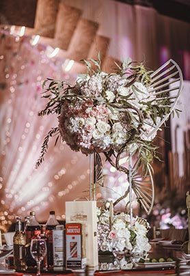 圆桌婚礼布置331