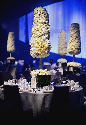 圆桌婚礼布置333