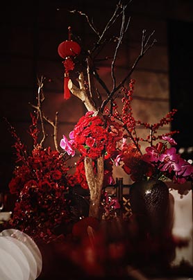 圆桌婚礼布置338