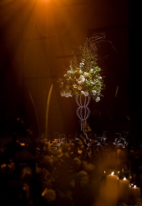 圆桌婚礼布置340