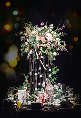 圆桌婚礼布置341