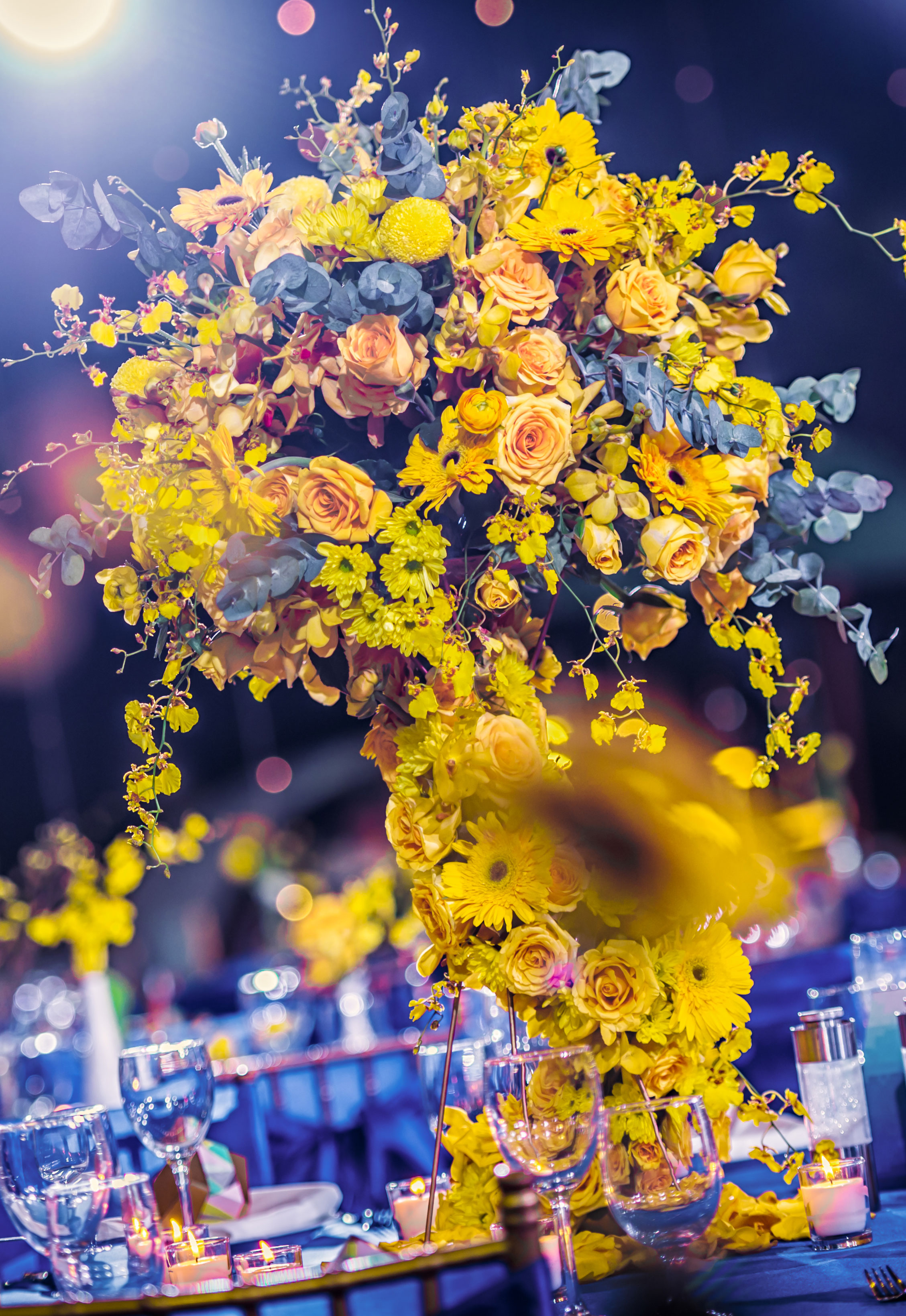 圆桌婚礼布置343