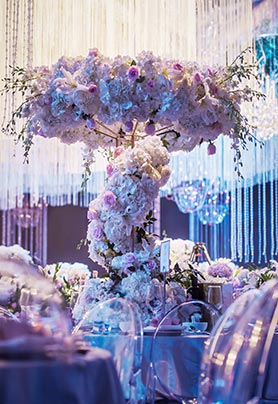 圆桌婚礼布置349