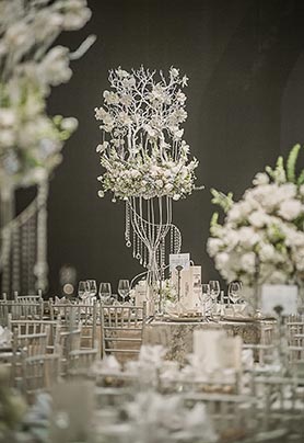 圆桌婚礼布置351