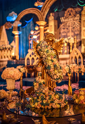 圆桌婚礼布置352