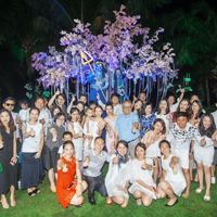 三亚美高梅度假酒店美时美刻婚礼体验之旅圆满成功!