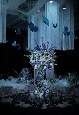 圆桌婚礼布置354