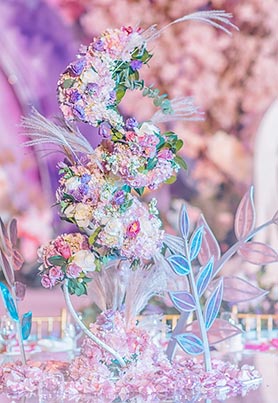 圆桌婚礼布置357