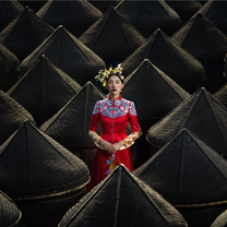 《中国新娘·2017》风尚大片背后团队全解析——月白中式嫁衣