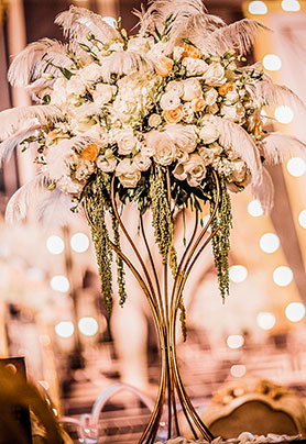 圆桌婚礼布置368