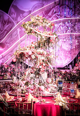 圆桌婚礼布置371