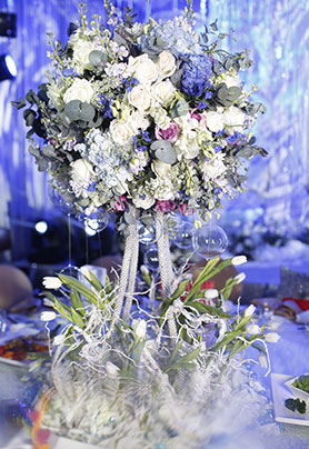 圆桌婚礼布置374