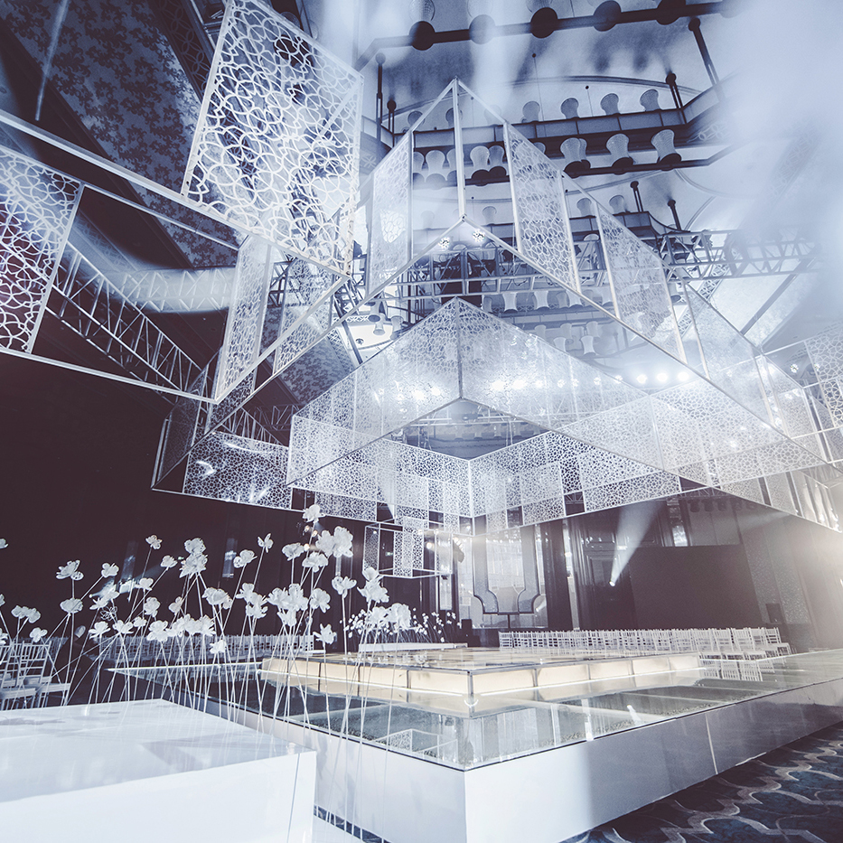 剥离繁复,探索未来婚礼中的“空”与“柔”【汇爱婚礼2017春尚发布】