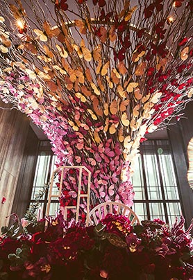 圆桌婚礼布置383