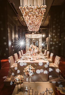 长桌婚礼布置213