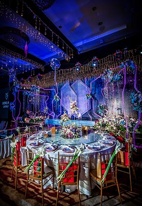 圆桌婚礼布置386