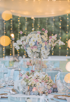 圆桌婚礼布置388