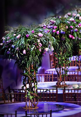 圆桌婚礼布置393