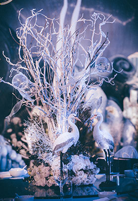 圆桌婚礼布置376