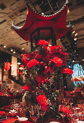 圆桌婚礼布置390