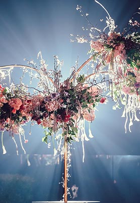 圆桌婚礼布置397