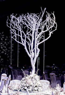 圆桌婚礼布置398