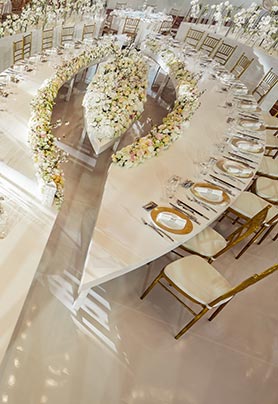 长桌婚礼布置217