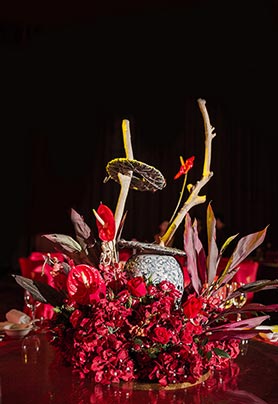 圆桌婚礼布置399