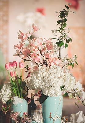 圆桌婚礼布置406