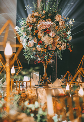 圆桌婚礼布置407