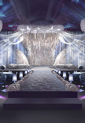 白色婚礼步骤图