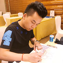 【2017亚洲婚礼风尚盛典】最| 婚礼手绘黄一城【纸面手绘提高班专项课程】圆满落幕！