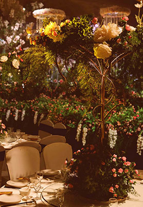 圆桌婚礼布置410