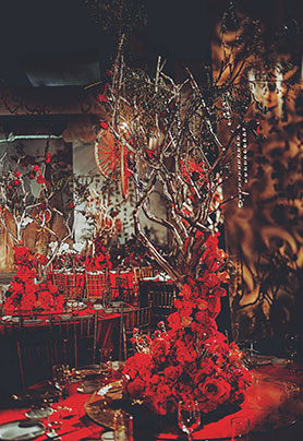 圆桌婚礼布置413