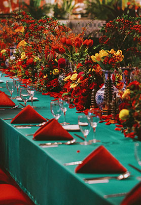 长桌婚礼布置223