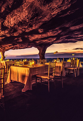 巴厘岛海景洞穴场地