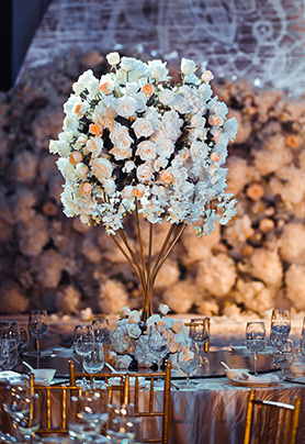 圆桌婚礼布置415